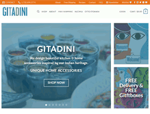Tablet Screenshot of gitadini.com
